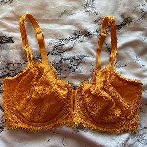 SOLD Yellow Auden bra